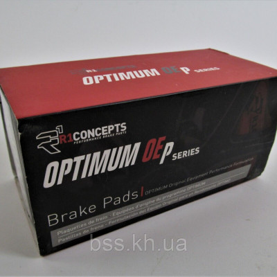 Колодки гальмівні задні R1 Concepts OEP для системи Brembo GTR для Toyota LC 200 / LX 570