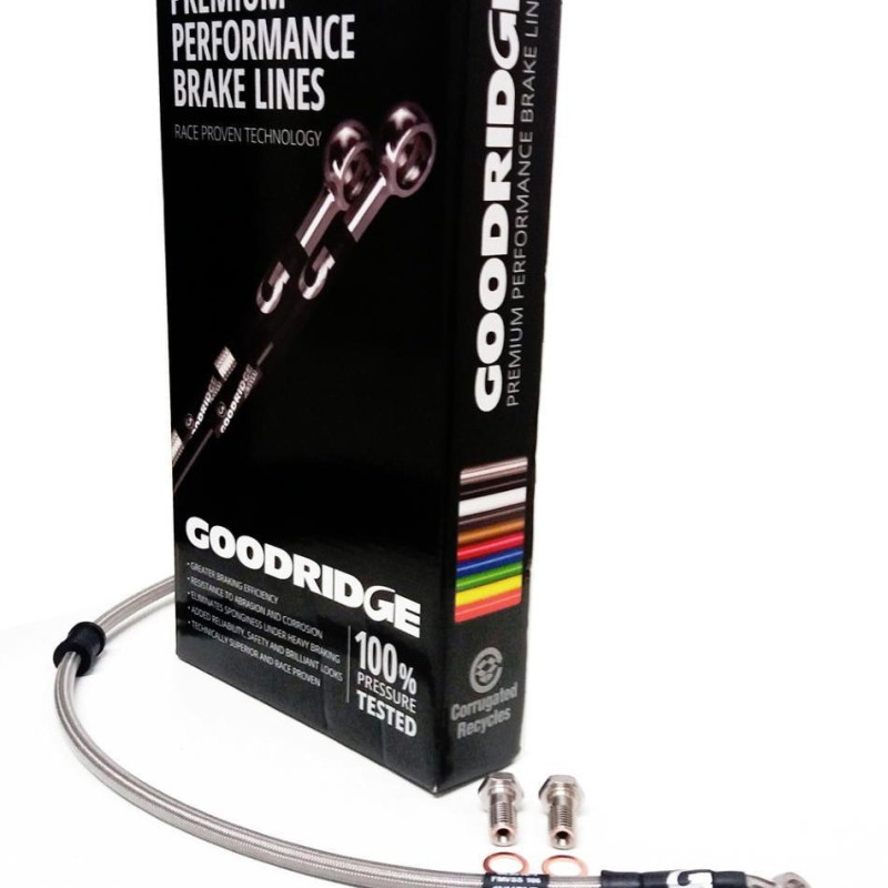 Комплект армованих гальмівних шлангів Goodridge. BL Kit Audi A3/S3 8V (2012-) ; GOLF 7, 7R; SEAT LEON 4; SKODA OCTAVIA MK