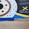 Диск гальмівний передній DBA 2709X X-GOLD для Toyota Camry 40 Диск гальмівний передній DBA 2709X X-GOLD для Toyota Camry 40