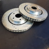 Диск тормозной передний POWERSTOP JBR1310XPR перфорация + слот для Lexus RX-350 08-15/HIGHLANDER