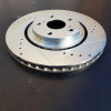 Диск тормозной передний POWERSTOP JBR1310XPR перфорация + слот для Lexus RX-350 08-15/HIGHLANDER