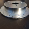 Диск гальмівний задній POWERSTOP JBR1389XPR перфорація + слот для Lexus RX-350 2008-2015
