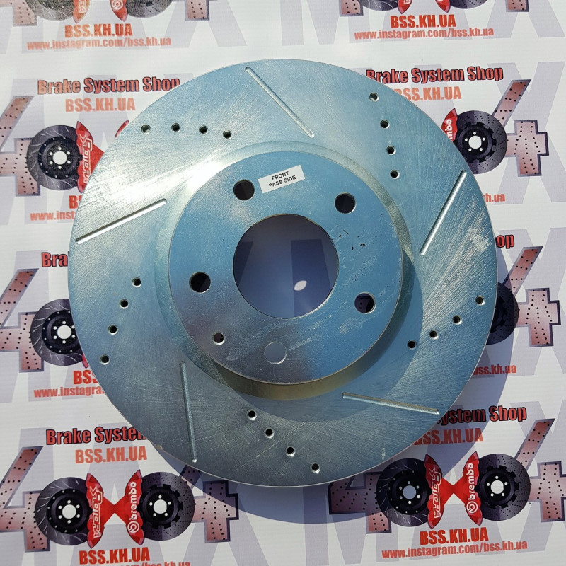Диск гальмівний передній POWERSTOP JBR1596XPR для Mazda 6