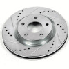 Диск гальмівний передній POWERSTOP Extreme Performance Drilled and Slotted для Nissan X-TRAIL 2008 Диск гальмівний передній POWERSTOP Extreme Performance Drilled and Slotted для Nissan X-TRAIL 2008