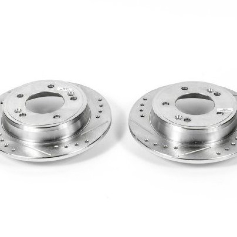 Диск гальмівний задній POWERSTOP Extreme Performance Drilled and Slotted для HYUNDAI ELANTRA 2016 Диск гальмівний задній POWERSTOP Extreme Performance Drilled and Slotted для HYUNDAI ELANTRA 2016