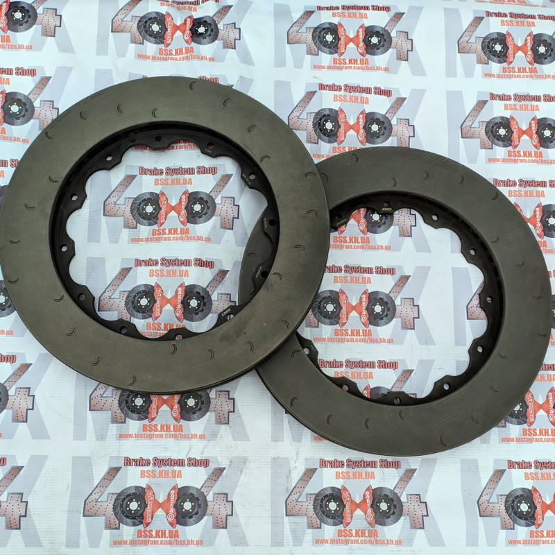 Ротор тормозного диска 405*34mm, DC Brakes DC40534-12H62AR, H крепеж, прав. (Brembo, JBT)