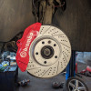 Диск гальмівний передній R1 CONCEPTS CARBON GEOMET VW TOUAREG / AUDI Q7 350 mm