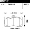 Тормозні колодки передні POWERSTOP 16-1118 для Lexus GS