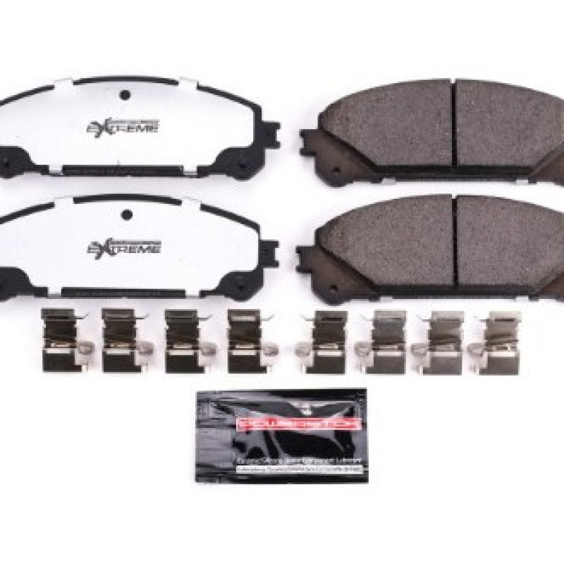 Колодки гальмівні передні карбоно-кераміка POWERSTOP Z36-1324 для HIGHLANDER / RX350 Колодки гальмівні передні карбоно-кераміка POWERSTOP Z36-1324 для HIGHLANDER / RX350