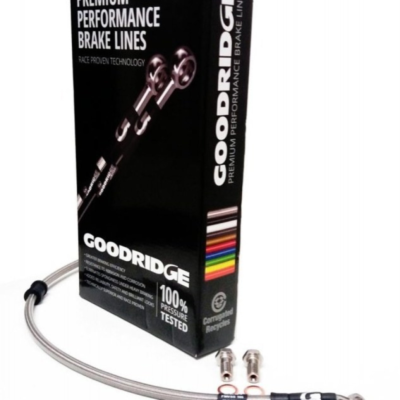 Комплект армованих гальмівних шлангів Goodridge силікон Toyota PRADO 150/GX 460 /Prado 120 / GX470 6 шт.