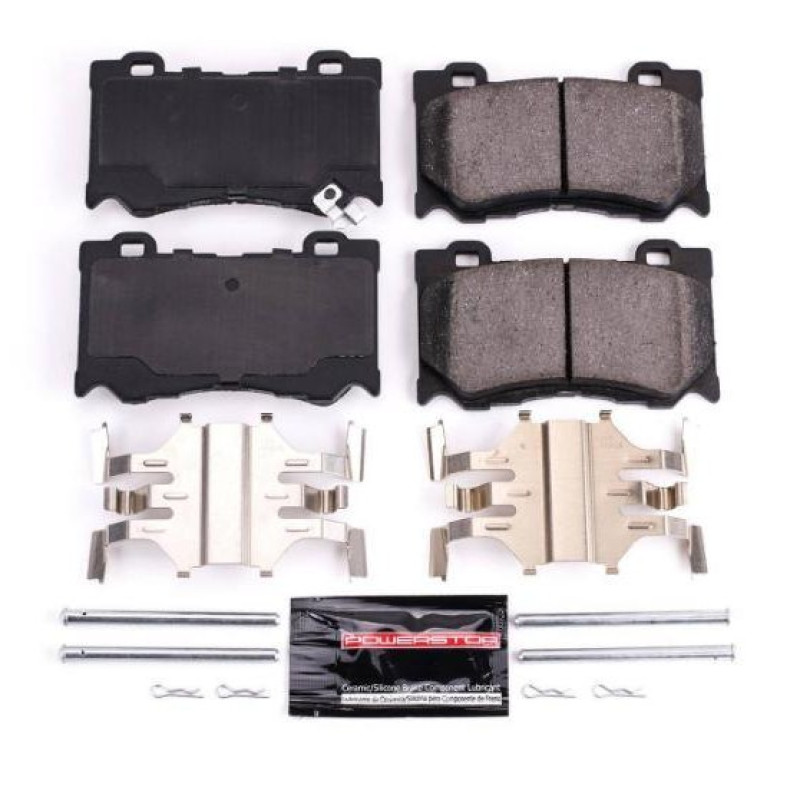 Колодки гальмівні передні карбоно-кераміка POWERSTOP Z23-1346 для для Infiniti Akebono Колодки гальмівні передні карбоно-кераміка POWERSTOP Z23-1346 для для Infiniti Akebono