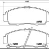 Колодки гальмівні передні Z23-1506 передние HONDA / ACURA