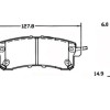 Колодки гальмівні задні Powerstop 16-1510 для Infiniti QX80, QX56, Nissan Patrol, Nissan Armada Колодки гальмівні задні Powerstop 16-1510 для Infiniti QX80, QX56, Nissan Patrol, Nissan Armada