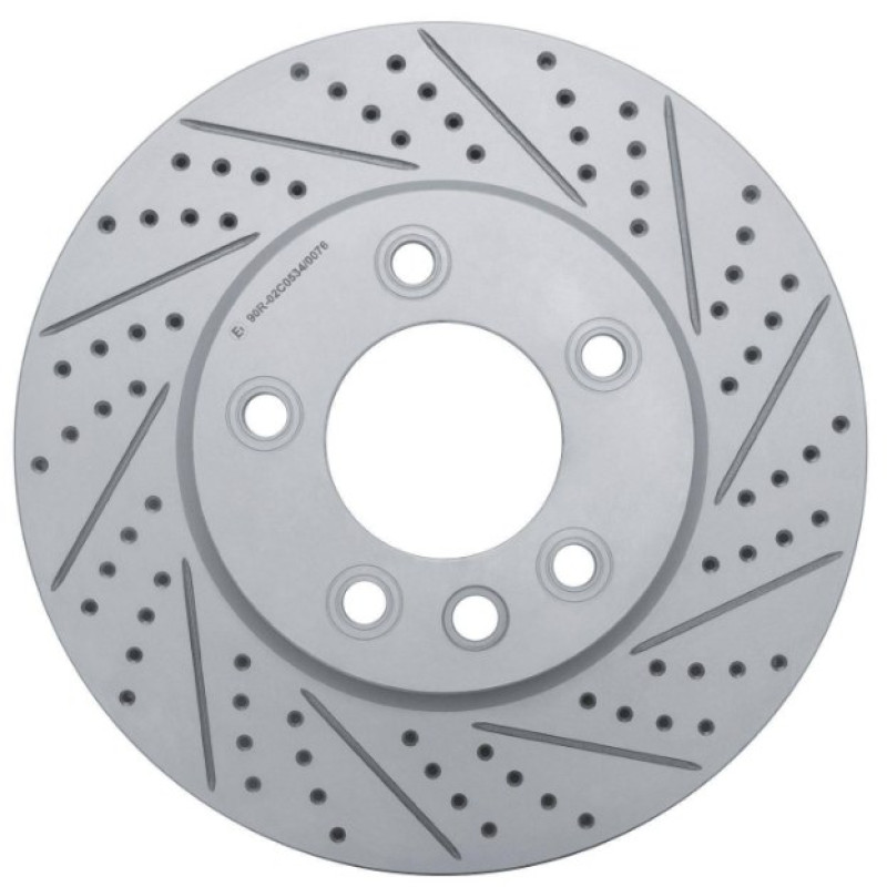Диск тормозной передний R1 CONCEPTS CARBON GEOMET VW TOUAREG / AUDI Q7 330mm