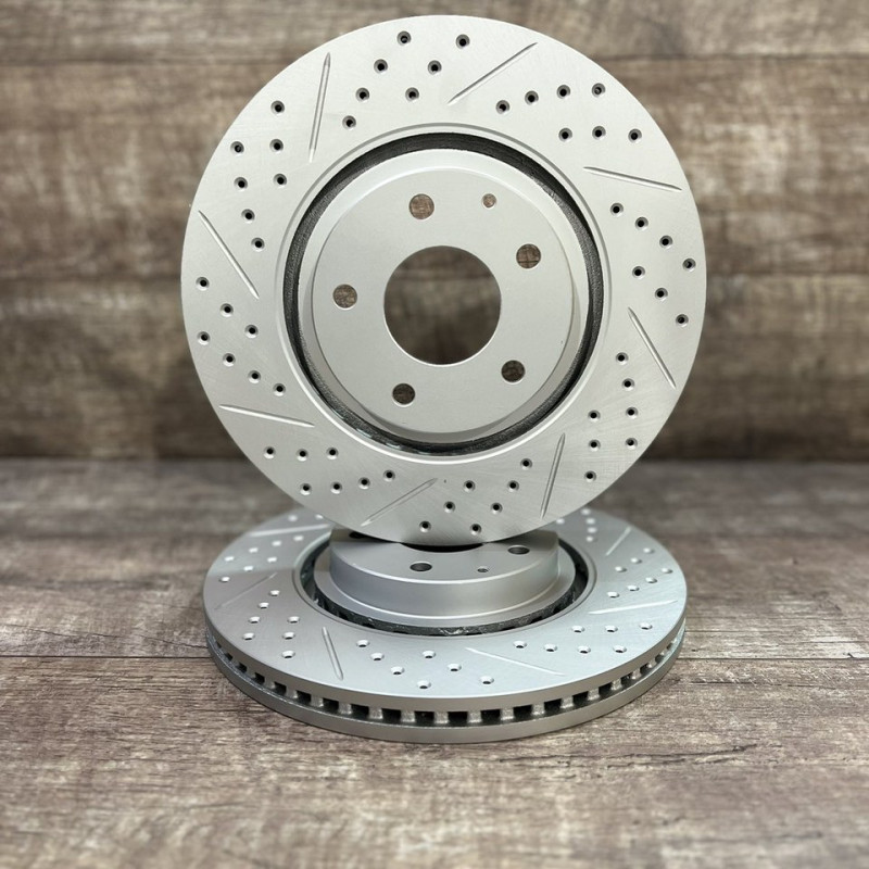 Диск гальмівний передній R1 Concepts Carbon Geomet для Mazda 6, CX-9 320/28 830-80078 TK7833251B