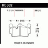 Колодки гальмівні задні POWERSTOP 16-978 для VW TOUAREG