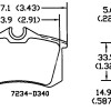 Колодки гальмівні задні POWER STOP 16-340 для VW GOLF