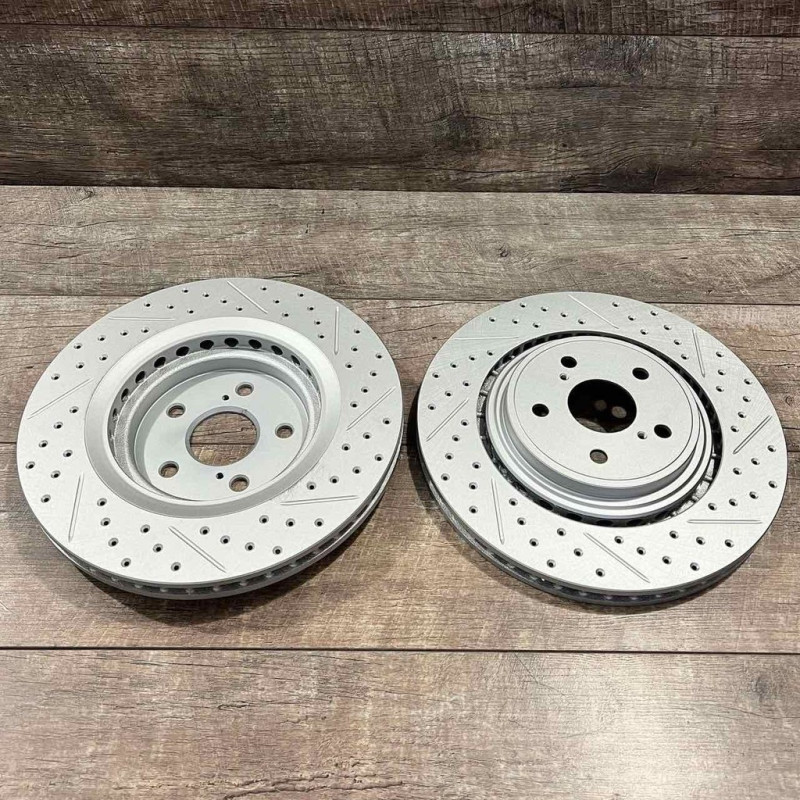 Диск гальмівний передній R1 CONCEPTS CARBON GEOMET Toyota Highlander 2020 + 340/38 435120E070