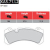 Колодки тормозные для системы Brembo GTR для Toyota LC 200 / LX 570 - XA5.71.L2