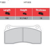 Колодки гальмівні задні для системи Brembo GTR для Toyota LC 200 / LX 570 - 207.4865.80