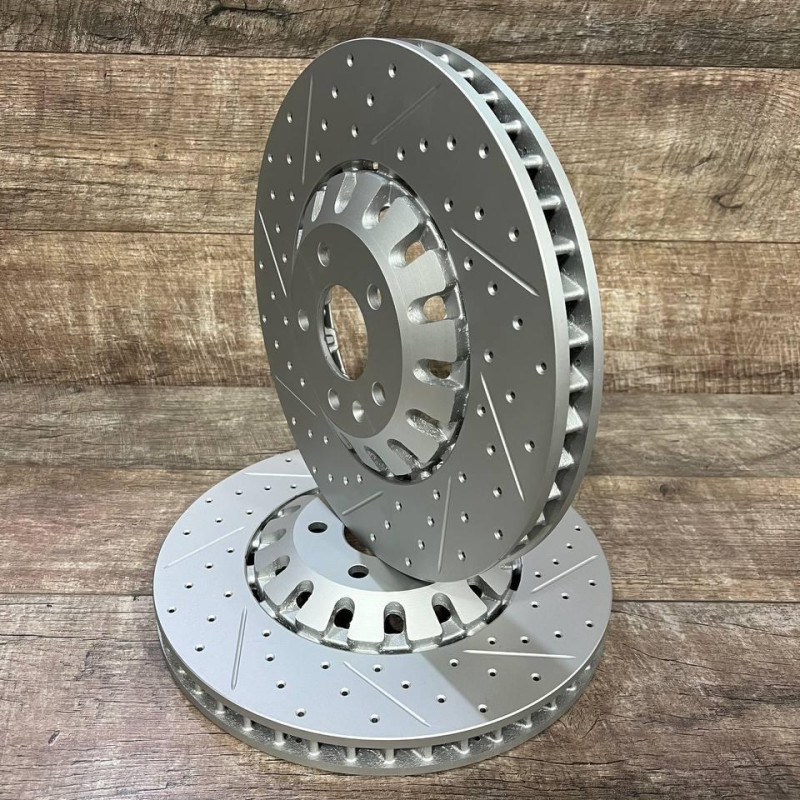 Диск тормозной передний R1 Concepts Carbon Geomet VAG 375mm 830-73078A