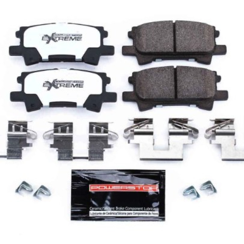 Колодки тормозные задние карбоно-керамика Powerstop Z-36 для LEXUS RX350, RX-350 0446648060