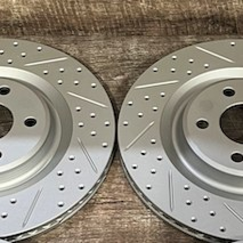 Диск гальмівний задній R1 Concepts Carbon Geomet VAG 375mm 830-73079