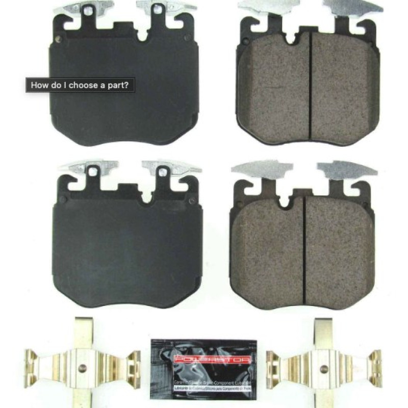 Колодки гальмівні Powerstop Z-23 Carbon Ceramic перед BMW X5 G05; 3 G20, 5 G30, M Performance