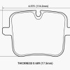 Колодки гальмівні Powerstop Z-23 задні BMW M5 F90; X3 G01, X5 G05, X6 G06, X7 G07 M Perf Колодки гальмівні Powerstop Z-23 задні BMW M5 F90; X3 G01, X5 G05, X6 G06, X7 G07 M Perf