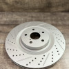 Диск тормозной передний R1 Concepts Carbon Geomet для Lexus GS/RC F-Sport 356/30 Full Cast Replacement