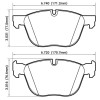 Колодки гальмівні Powerstop Z-16 передние BMW X5 E70, F15; X6 E71, F16