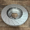 Диск тормозной передний R1 CONCEPTS CARBON GEOMET Cayenne 19-20 Panamera 17-21 350/34 820-02122d & 820-02121d