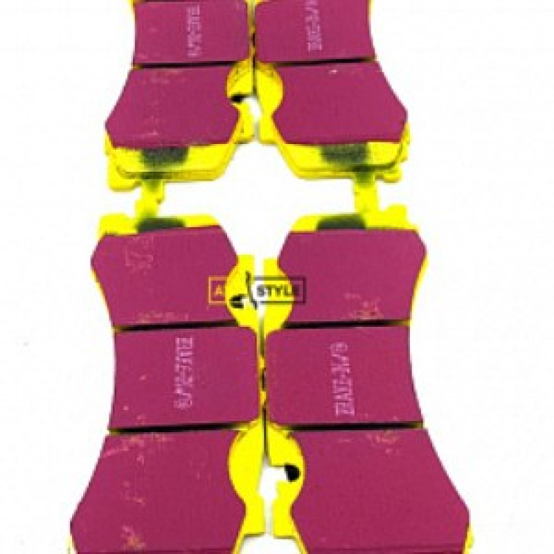 Колодки гальмівні EBC Yellowstuff перед A6 4A; A7 4K; A8; Q7 4MB; Q8 Akebono 400mm
