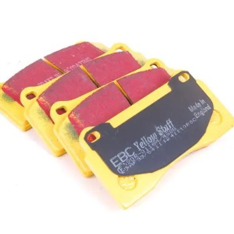 Колодки гальмівні задні EBC Yellowstuff для системи Brembo GTR для Toyota LC 200 / LX 570