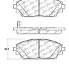 Колодки гальмівні передні Powerstop Z-17 для Mazda 3 14-18 / CX-3 16-22