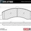 StopTech Тормозные колодки (Centric Fleet Performance) для суппортов ST65 StopTech Тормозные колодки (Centric Fleet Performance) для суппортов ST65