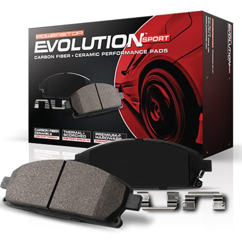 Колодки тормозные передние POWERSTOP Z23-1165 для VW TOUAREG 2010+ ( 330 mm )